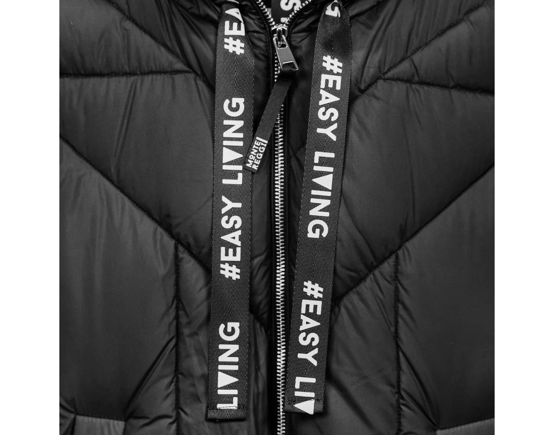 Long Quilted Padded Parka