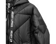 Long Quilted Padded Parka