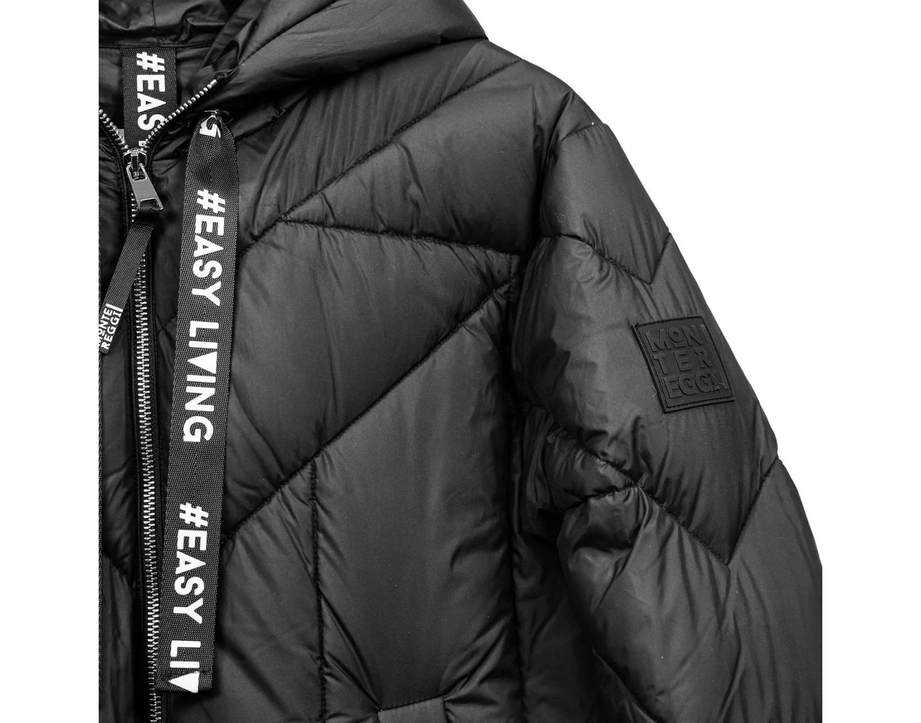 Long Quilted Padded Parka