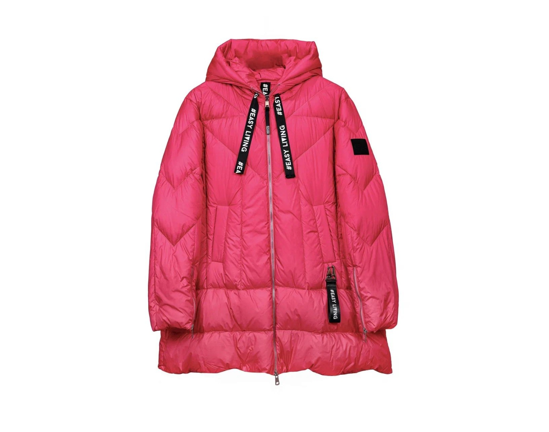 Long Quilted Padded Parka