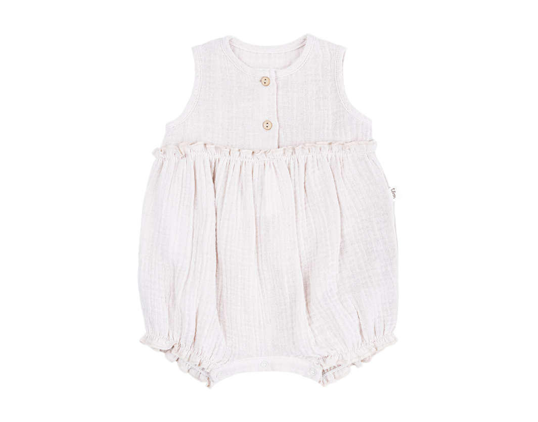 TEDDY & MINOU ROMPER BARLEY BEIGE