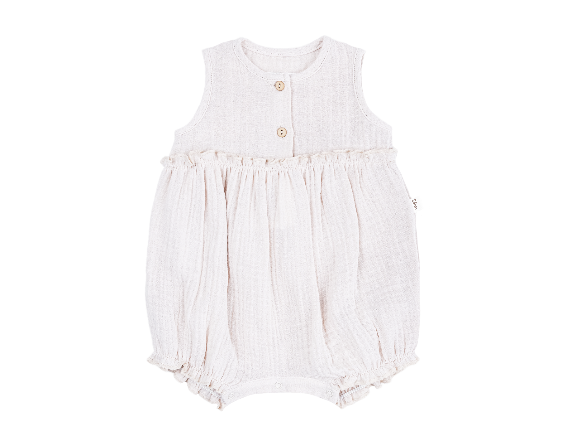 TEDDY & MINOU ROMPER BARLEY BEIGE