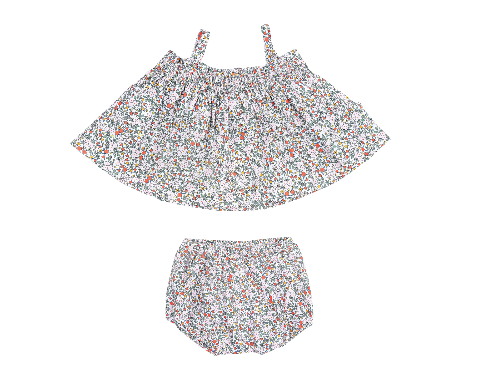 TEDDY & MINOU TWO PIECE SET blouse&shorts